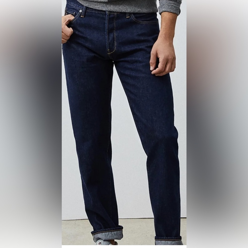 J CREW MEN’s STRAIGHT 770 KAIHARA JAPANESE DENIM Size 30/32 $198 G1606